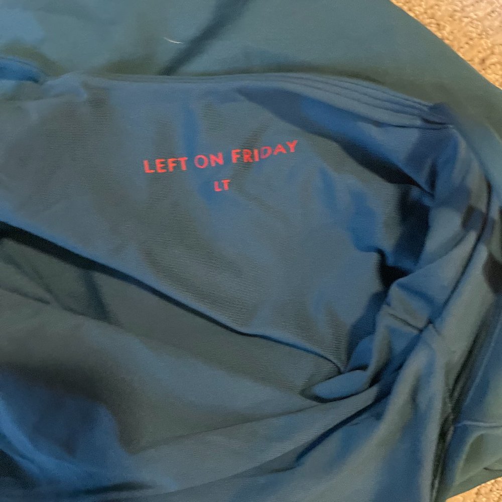 Left on Friday Sunday Suit